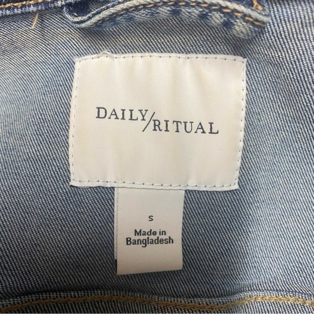 Daily Ritual‎ Jean Jacket S - Picture 3 of 3